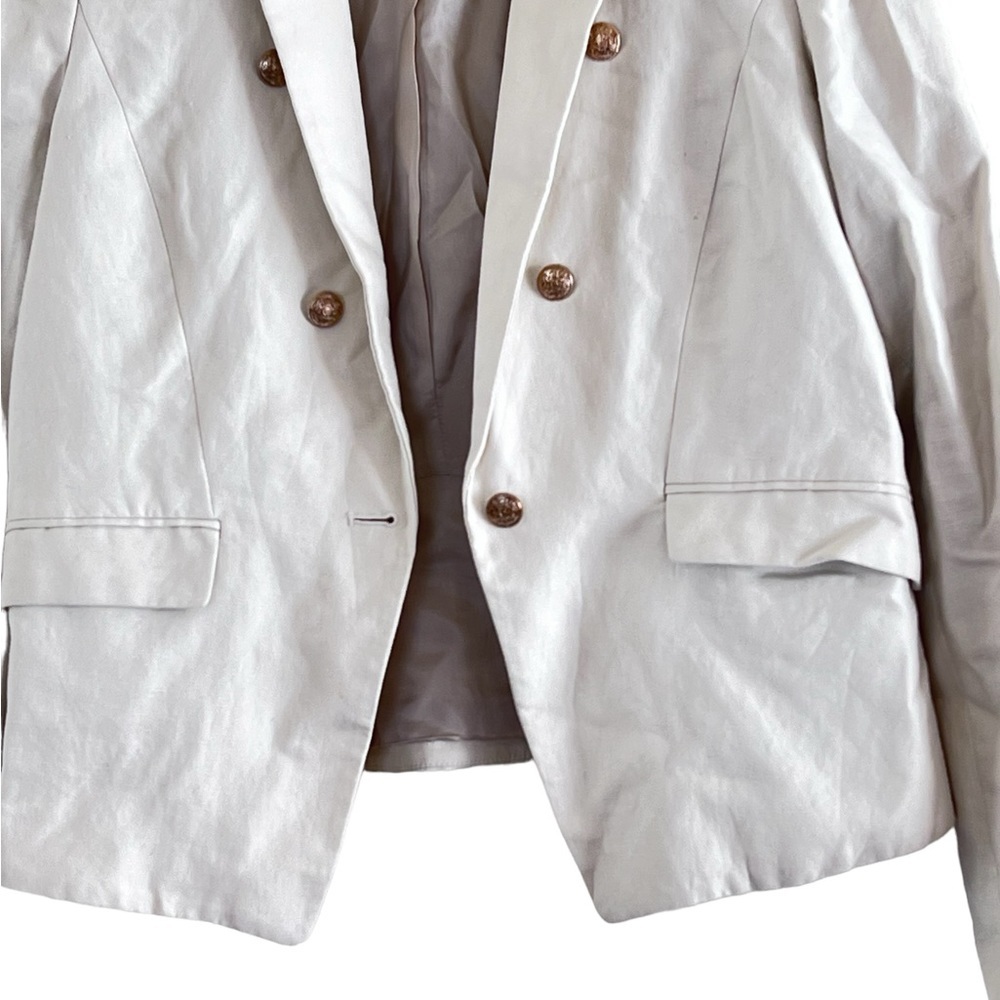 Last Chance! Mango Cream Blazer - Picture 2 of 12